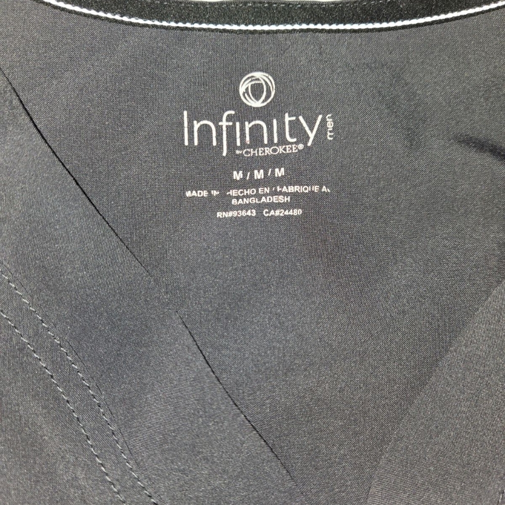 Men's Infinity Scrub Top - Picture 2 of 2